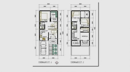 desain rumah minimalis 2 lantai tipe 5x10