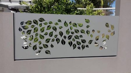gerbang minimalis cutting daun